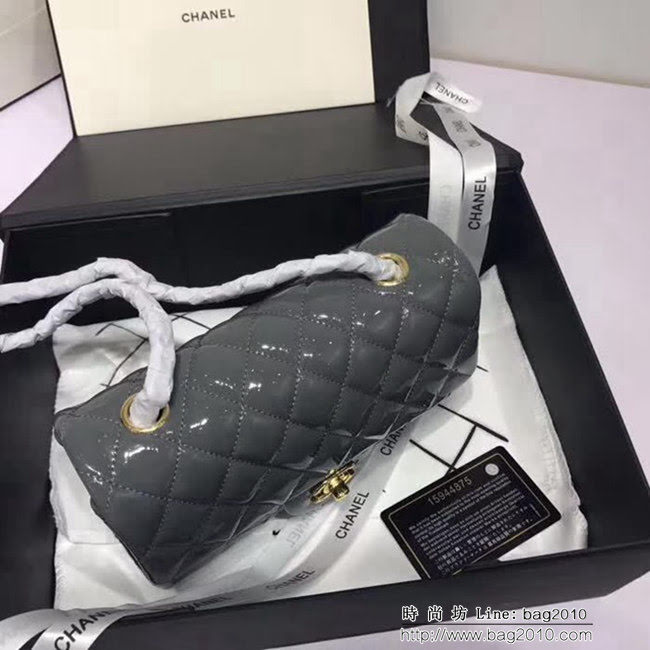 香奈兒CHANEL 升級版A1116小羊皮金銀鏈條單肩斜挎包 DSC1052